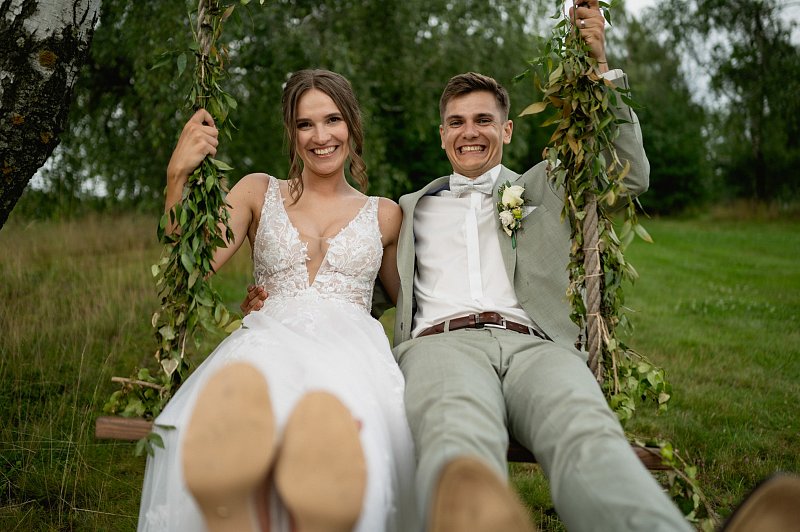 Novomanželské focení