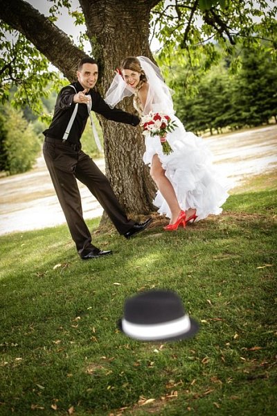 Novomanželské focení